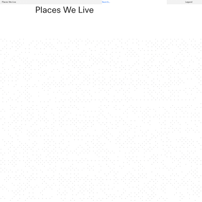 Places We Live