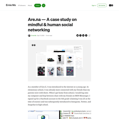 Are.na — A Case Study on Mindful, Human Social Networking
