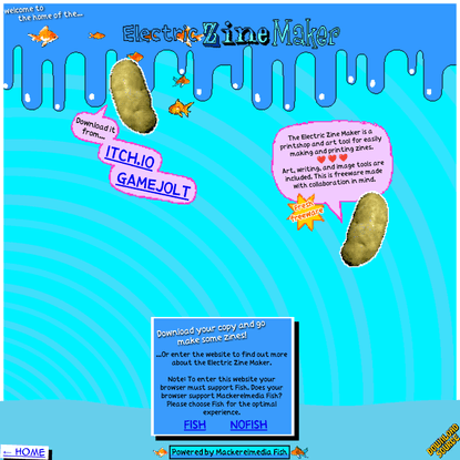 Electric Zine Maker