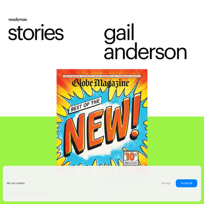Readymag Stories: Gail Anderson