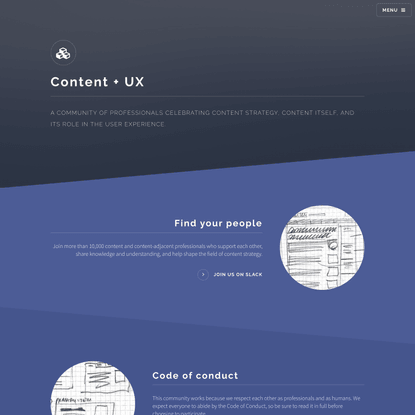 Content + UX