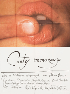 Contes Immoraux, 1973 French poster