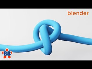 Animate a Knot in Blender 2.8 Fast - Quick and Dirty