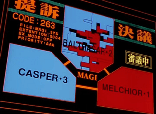 MAGI System from Neon Genesis Evangelion