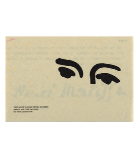 Eyes by Henri Matisse (1951)