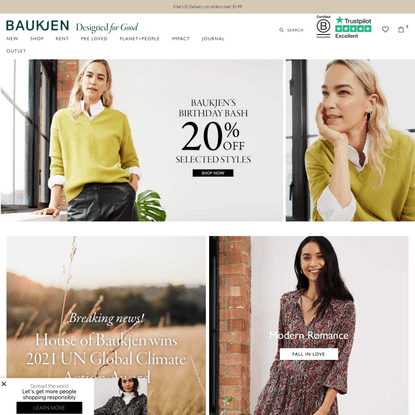 Baukjen | Women’s Sustainable &amp; Ethical Fashion