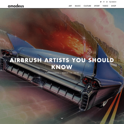 Airbrush Artists You Should Know | amadeus