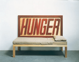 Hunger, Michelangelo Pistoletto, 1988