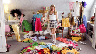 bedroom from Clueless, 1995