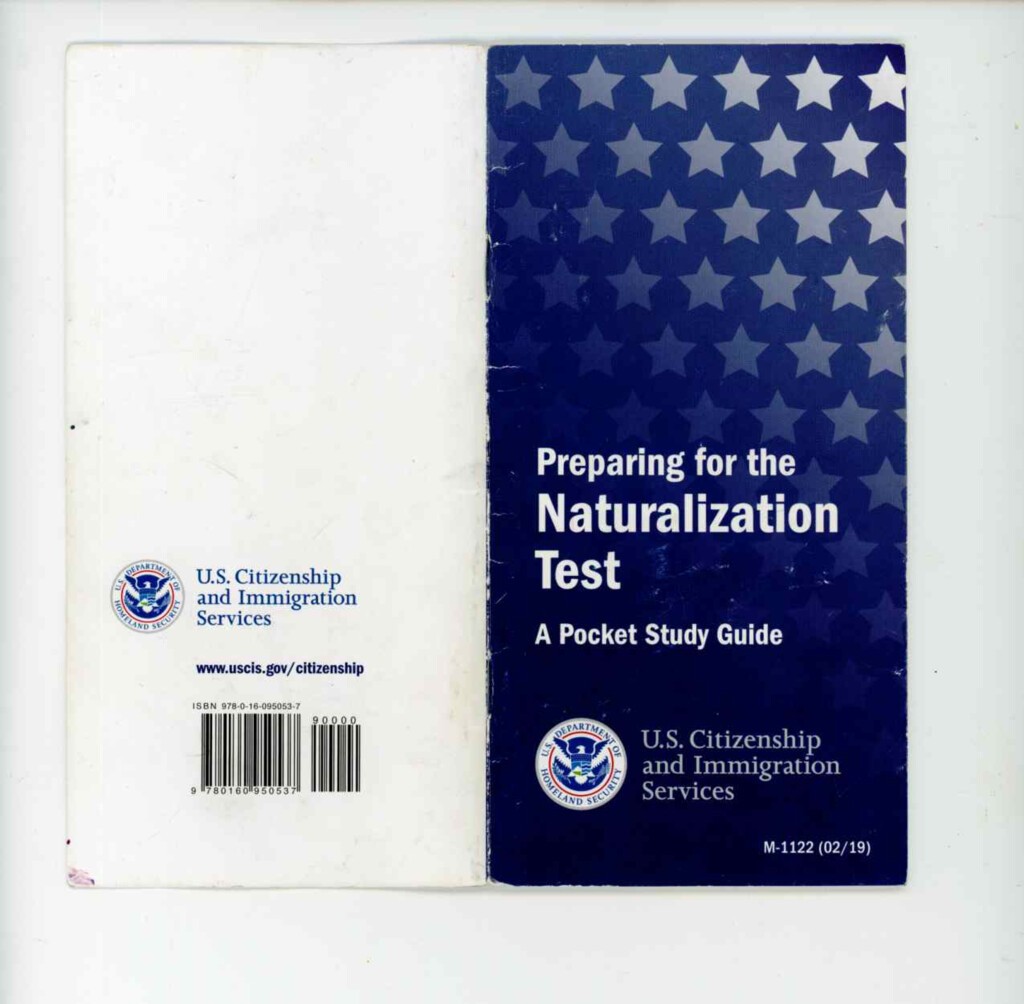 Preparing For The Naturalization Test: A Pocket Study Guide