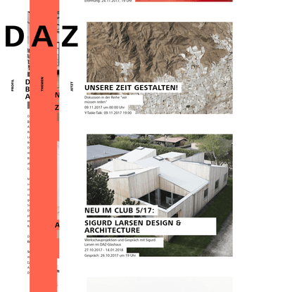 daz - Deutsches Architektur Zentrum