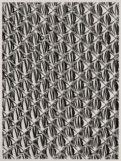 Walter Müller-Grah, Ornament, based on photography, 1959-61. Germany. 