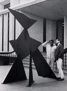 Calder, Polygons on Triangle, John D. Rockefeller, Jr. Library, Brown University, c.196-?