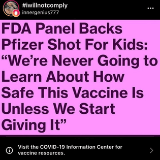 FDA Panel Really Pulls a "Fauci".