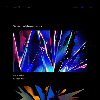 Select Editorial Work — Simone Noronha — Illustration and Design