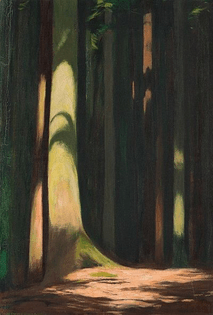  Hans Emmenegger, Forest Painting, 1936