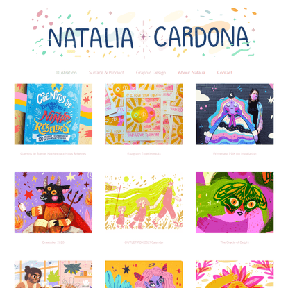 Natalia Cardona - Illustrations &amp; Design