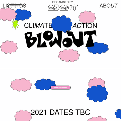 Climate Action Blowout