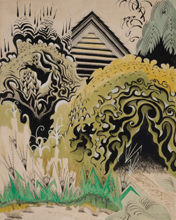  Charles Burchfield, The Insect Chorus, 1917
