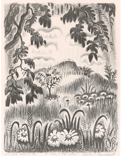 Charles Burchfield - Summer Benediction
