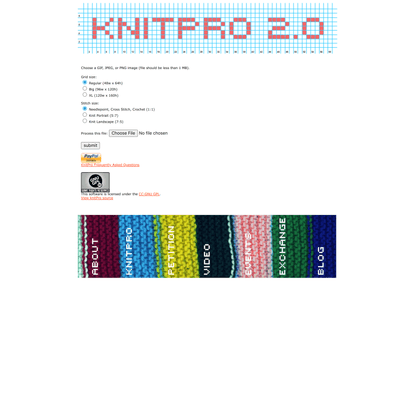 // knitPro web app
