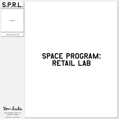 Space Program: Retail Lab - Home