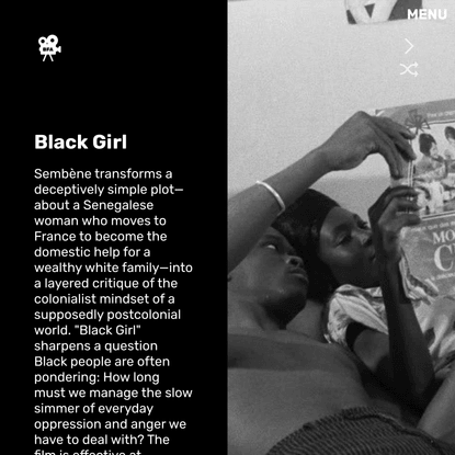Black Girl — Black Film Archive