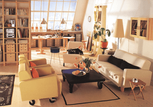 Home interior set by IKEA (ynl)