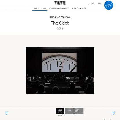 ‘The Clock’, Christian Marclay, 2010 | Tate