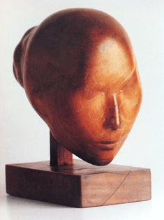 Ewald Mataré. head, portrait Hanna H.