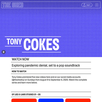 Tony Cokes - The Shed