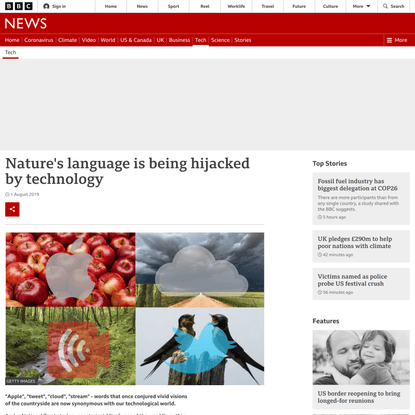 Nature’s language is being hijacked by technology