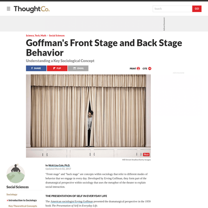 What's the Difference Between Front Stage and Back Stage Behavior?