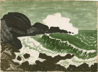 Milton Avery, Green Sea, 1948