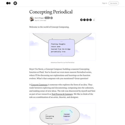 Concepting Periodical