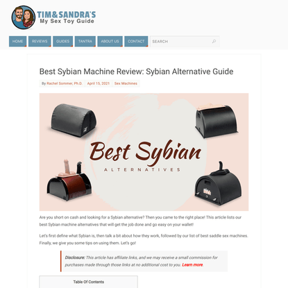6 Best Sybian Machine Alternatives In 2021 - My Sex Toy Guide