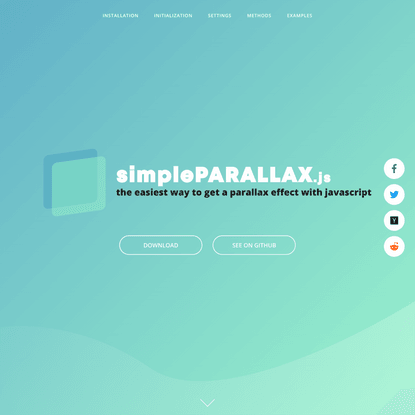 simpleParallax.js - a JavaScript library for parallax effects