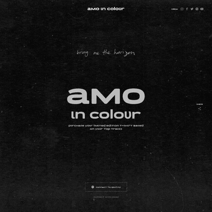 bring me the horizon – amo in colour