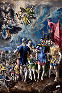 Martirio de San Mauricio, El Greco