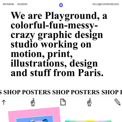 Playground Paris - Graphic Design Studio