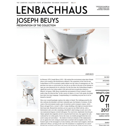 Lenbachhaus - Joseph Beuys