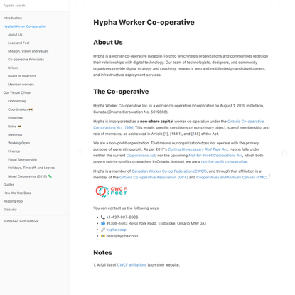 Hypha Worker Co-operative · GitBook