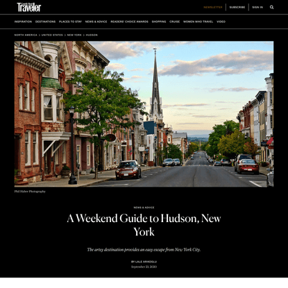 A Weekend Guide to Hudson, New York | Condé Nast Traveler