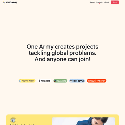 One Army Projects