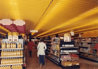 Dutch grocery store, 1970s