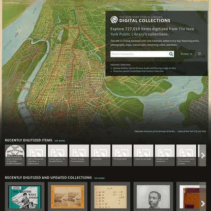 NYPL Digital Collections