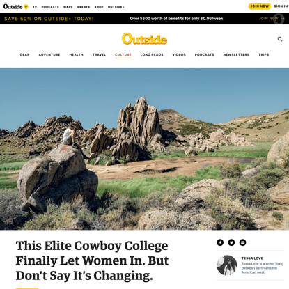 This Elite Cowboy College Finally Let Women In. But Don’t Say It’s Changing.