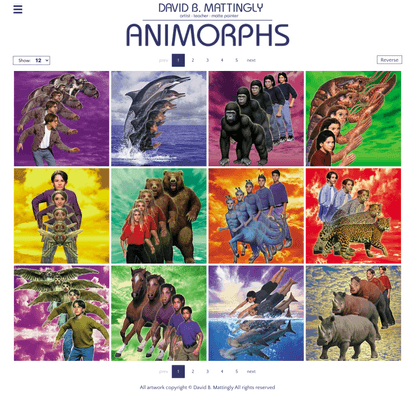 David Mattingly’s Animorphs Page