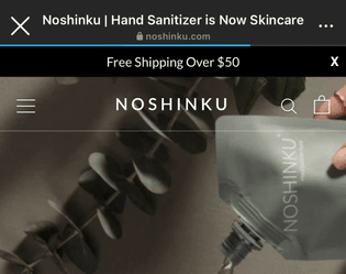 hand sanitizer is now skincare