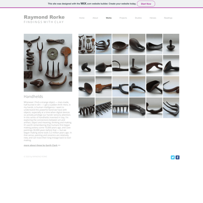 Raymond Rorke Ceramics | Handhelds